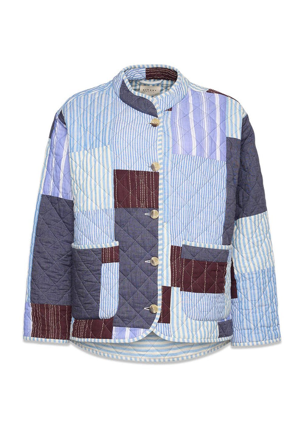 Shaneela Jacket - Blue Mix-Outerwear-Sissel Edelbo-Butler Loftet