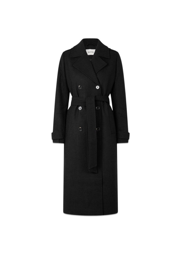 ShayMD coat - Black-Outerwear-Modström-Butler Loftet
