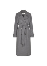 ShayMD coat - Dark Gray Melange-Outerwear-Modström-Butler Loftet