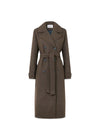 ShayMD coat - Espresso Melange-Outerwear-Modström-Butler Loftet