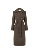 ShayMD coat - Espresso Melange-Outerwear-Modström-Butler Loftet