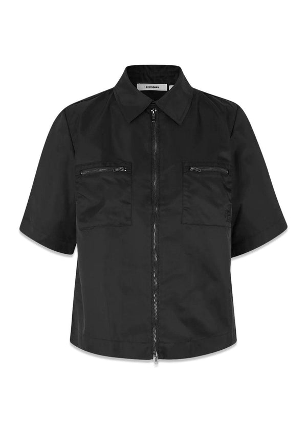 Shine Shirt - Black-Shirts-Oval Square-Butler Loftet
