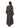 Silfi Crepe Dress - Dark Brown-Dress-Neo Noir-Butler Loftet