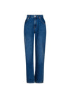 Simona D Pants - Blue-Pants-Neo Noir-Butler Loftet