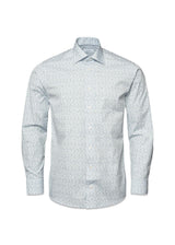 Slim Floral Print Shirt - Light Blue-Shirts-Eton-Butler Loftet