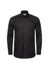 Etons Slim - Geometric Print Signature Twill - Dark Blue. Køb shirts her.