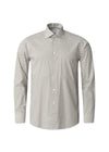 Slim - Geometric Signature Twill - Green Print-Shirts-Eton-Butler Loftet
