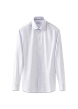 Slim Poplin Shirt - Light Blue-Shirts-Eton-Butler Loftet