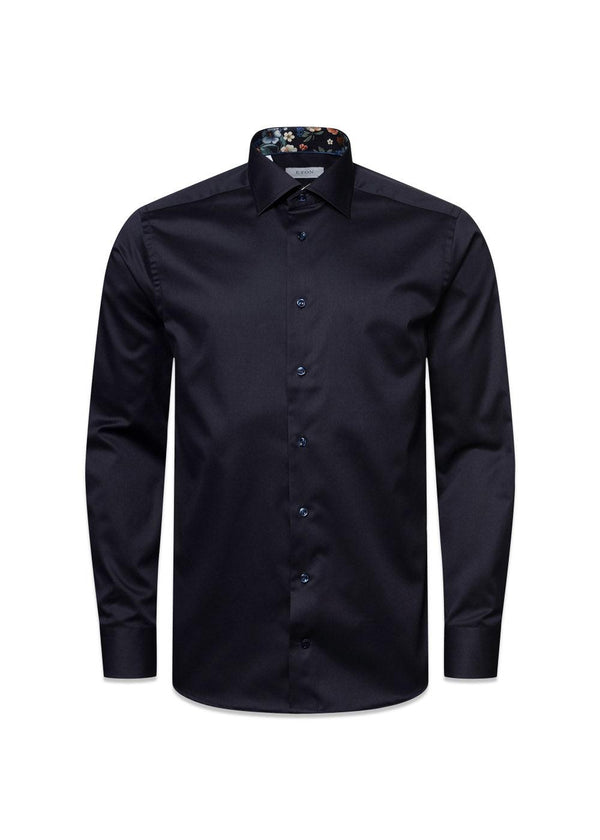 Slim - Signature twill - Navy-Shirts-Eton-Butler Loftet