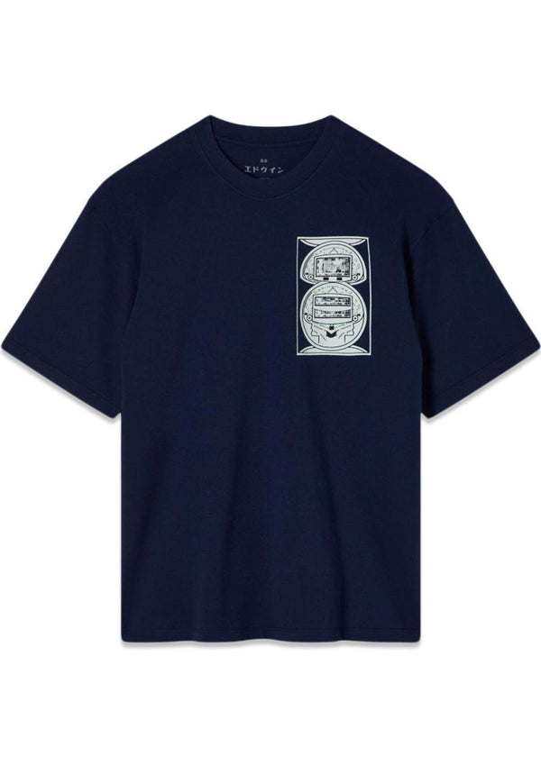 Slot Machine T-Shirt - Martime Blue-T-shirts-Edwin-Butler Loftet