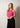 Soft Cotton Rib Tank Top - Raspberry Rose-Top-Ganni-Butler Loftet