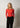 Soft cotton rib LS - High Risk Red-T-shirts-Ganni-Butler Loftet