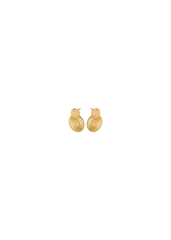 Starlight Earrings length 30 mm - Goldplated-Jewellery-Pernille Corydon-Butler Loftet