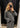 Steffi Oversized Polo - Black/Off White Stripe-Blouses-Oval Square-Butler Loftet