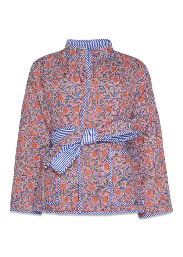 Sussie Organic Cotton Reversible Jacket - Orange Blossom-Outerwear-Sissel Edelbo-Butler Loftet