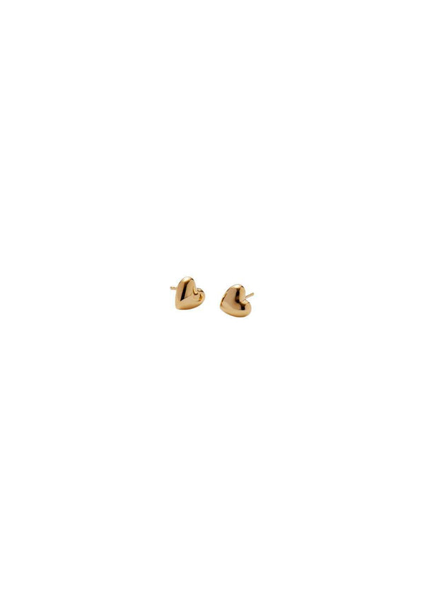 Sweetheart Earsticks - Goldplated-Jewellery-Pernille Corydon-Butler Loftet