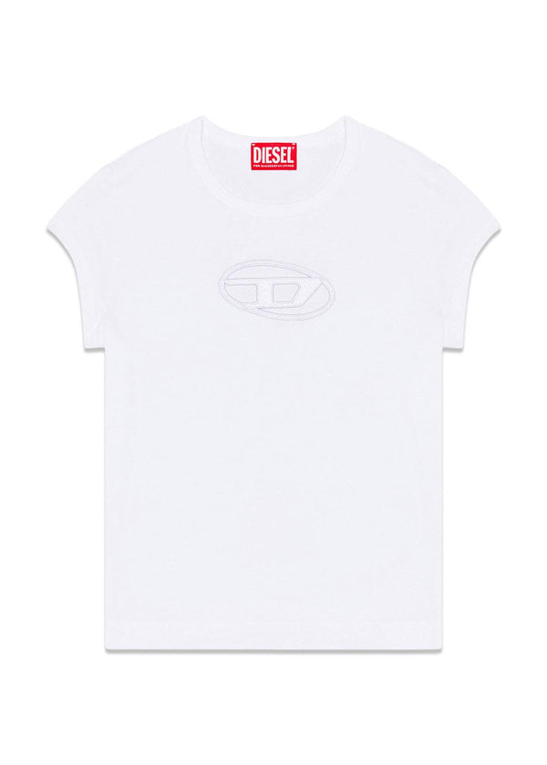 T-ANGIE T-SHIRT - Bright White-T-shirts-Diesel-Butler Loftet