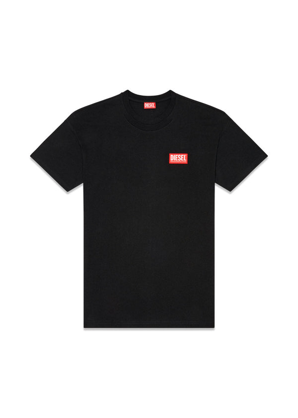 T-BOXT-LAB T-SHIRT - Black Black Black-T-shirts-Diesel-Butler Loftet