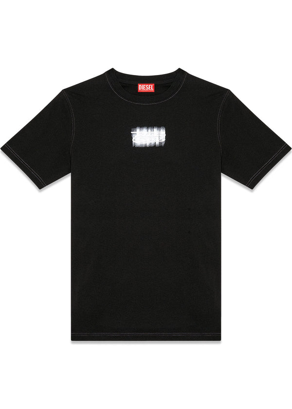 T-JUST-N4 T-SHIRT - Black Black Black-T-shirts-Diesel-Butler Loftet