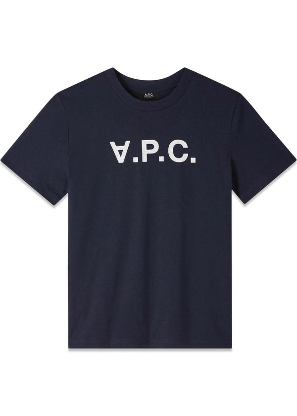 T-Shirt Standard Grand VPC - Dark Navy-T-shirts-A.P.C-Butler Loftet