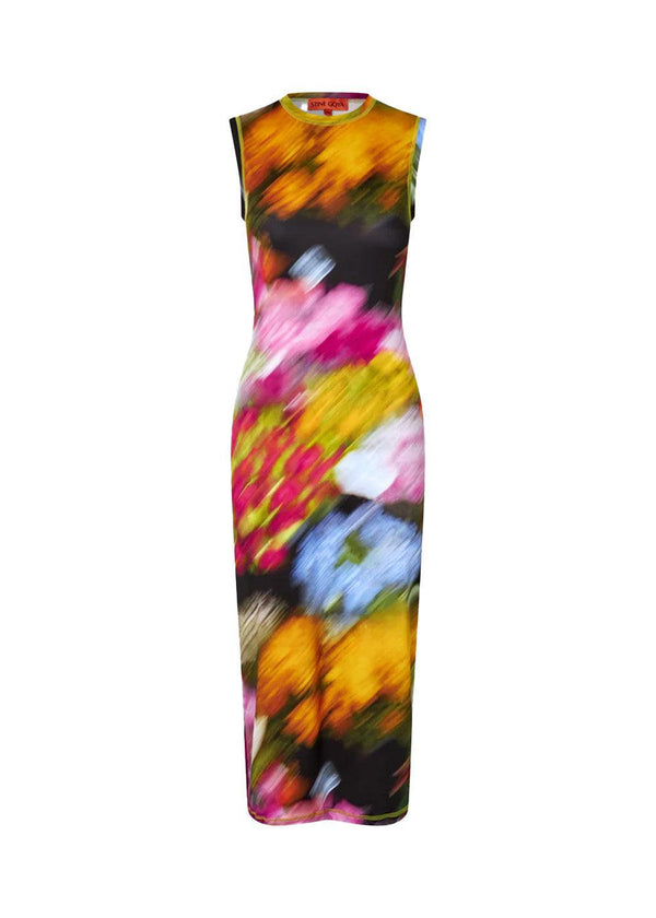 TANK CREWNECK DRESS - Liquid Floral-Dress-Stine Goya-Butler Loftet