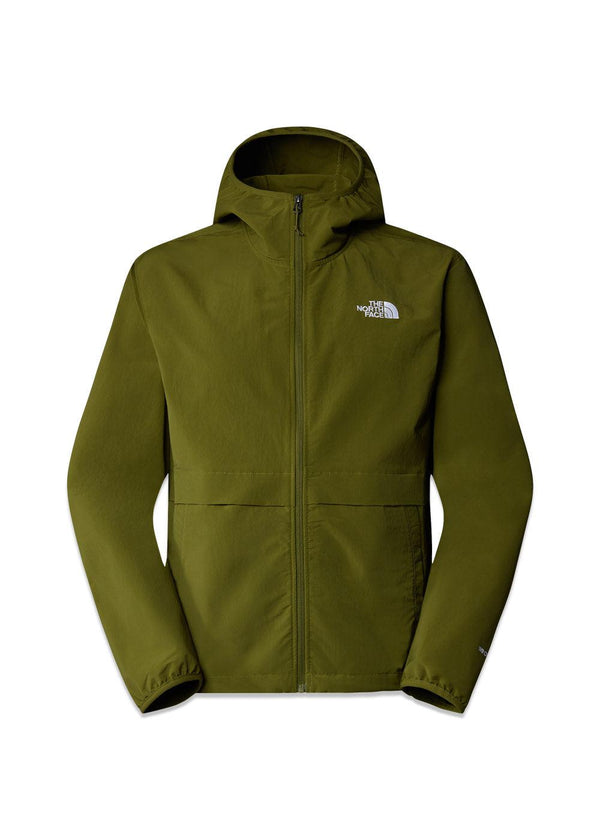 THE NORTH FACE EASY WIND FZ JACK - Forest Olive-Outerwear-The North Face-Butler Loftet