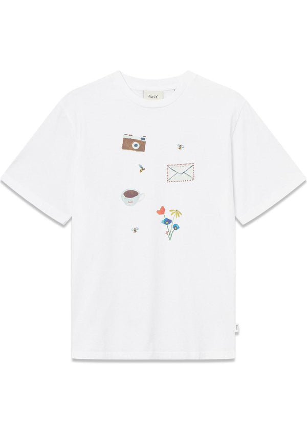 THINGS T-SHIRT - White-T-shirts-Forét-Butler Loftet