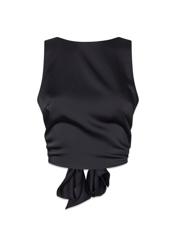 Tailormd top - Navy Sky-Top-Modström-Butler Loftet