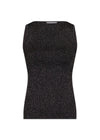 Talia Glitter Knit Top - Black-Top-Neo Noir-Butler Loftet
