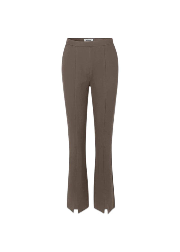 Modströms TannyMD slit pants - Espresso. Køb bukser her.