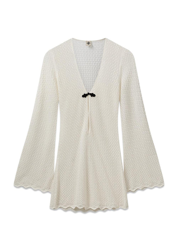 Tanzania Short Dress - Cream-Dress-The Garment-Butler Loftet