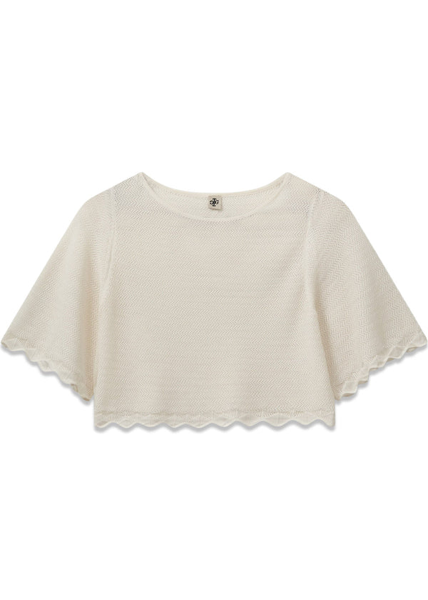 Tanzania Tee - Cream-Blouses-The Garment-Butler Loftet