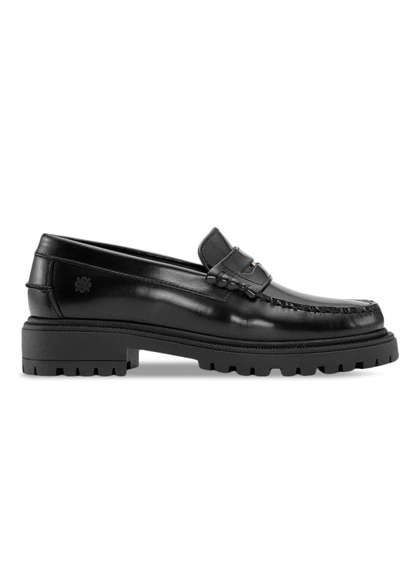 The Brigitte - Black Polido-Shoes-Playboy Footwear-Butler Loftet