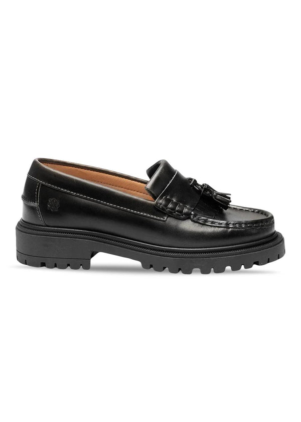 The Edith - Black Leather-Shoes-Playboy Footwear-Butler Loftet