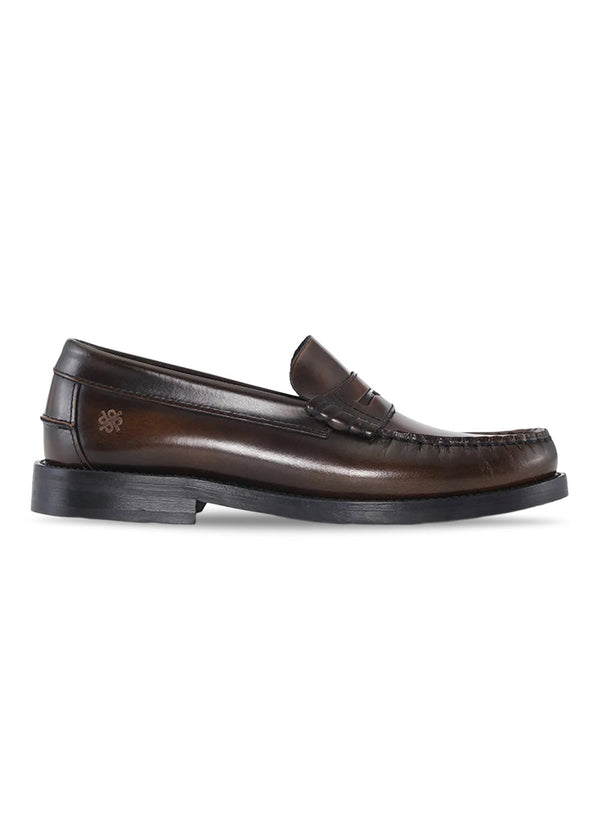 The Norah - Brown Polido-Shoes-Playboy Footwear-Butler Loftet