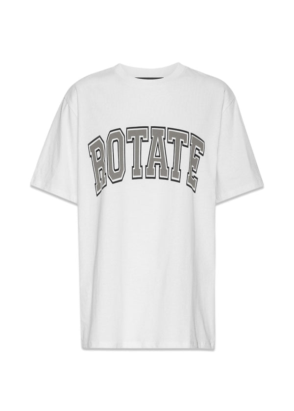 Thin Jersey T-Shirt - Bright White-T-shirts-Rotate-Butler Loftet