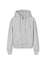 TiaMD zip - Gray Melange-Sweatshirts-Modström-Butler Loftet