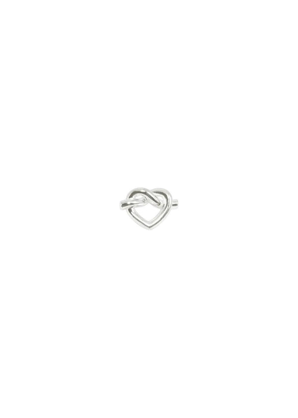 Tied Heart Stud - Sterling Silver-Jewellery-Jane Kønig-Butler Loftet