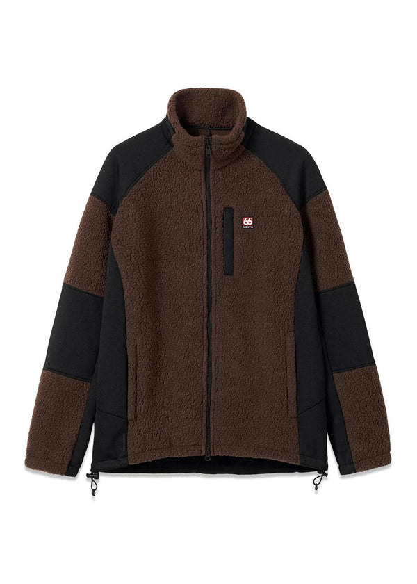 Tindur Shearling Jacket - Blood Bay-Outerwear-66 North-Butler Loftet
