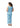 Tiranna Big Flower Mesh Dress - Light Blue-Dress-Neo Noir-Butler Loftet