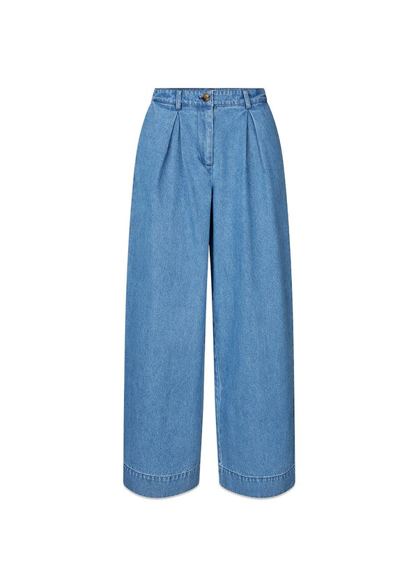 ToreMD denim pants - Medium Blue-Pants-Modström-Butler Loftet