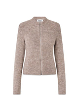 TreeMD cardigan - Beige Melange-Knitwear-Modström-Butler Loftet