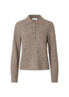 Treemd polo - Chocolate Chip-Knitwear-Modström-Butler Loftet