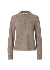Treemd polo - Chocolate Chip-Knitwear-Modström-Butler Loftet