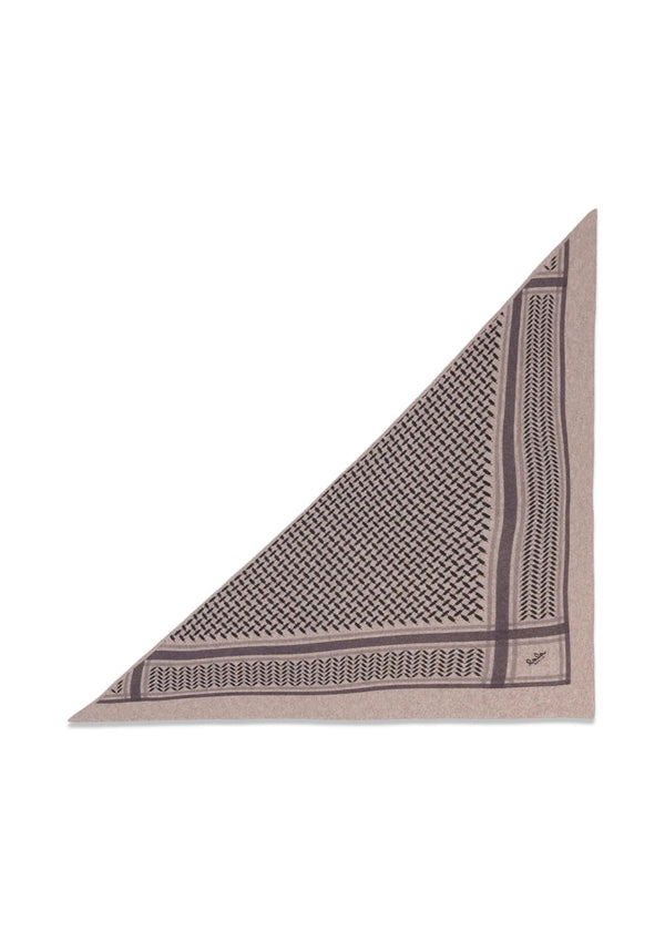 Triangle Trinity Classic M - Stradivari Dark Brown Melange-Scarf-LALA BERLIN-Butler Loftet