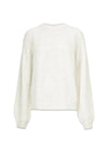 Truce o-neck - Off White-Knitwear-Modström-Butler Loftet