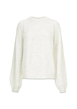 Truce o-neck - Off White-Knitwear-Modström-Butler Loftet