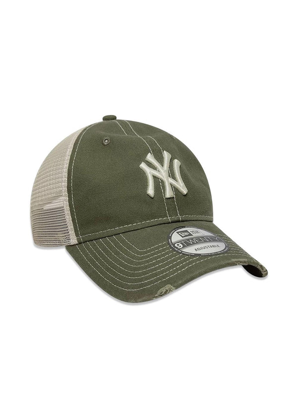 Trucker Cotton 9Twenty - Green/Beige-Headwear-New Era-Butler Loftet