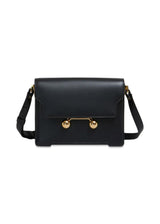 Trunkaroo Medium Shoulder Bag - Black-Bags-Marni-Butler Loftet