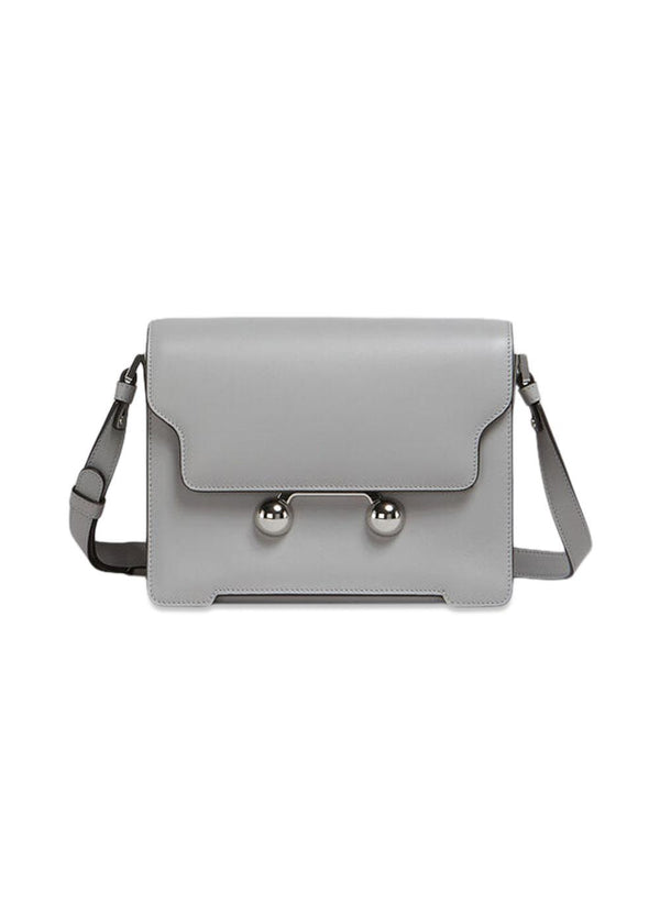 Trunkaroo Medium Shoulder Bag - Grey-Bags-Marni-Butler Loftet